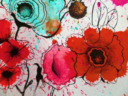 Рисование цветовыми пятнами