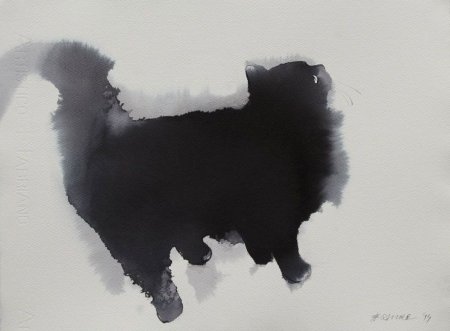 Пятно силуэт