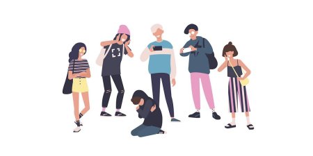 Буллинг рисунок