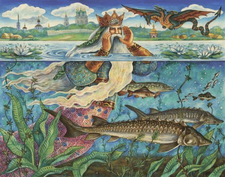 Стерлядь картина