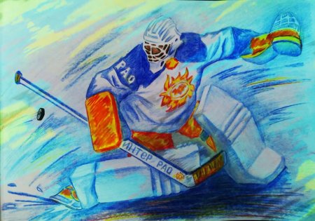 Хоккейные рисунки