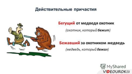 Действительные и страдательные причастия картинки