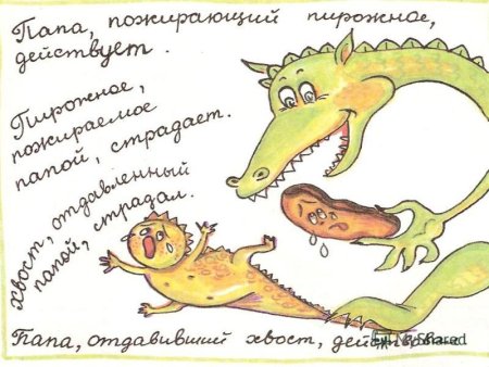 Рисунок на тему деепричастие