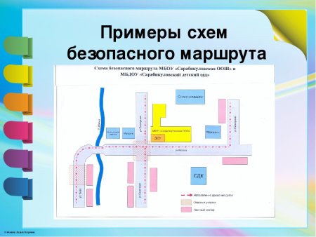 Рисунок бкзопасносный путь в школу