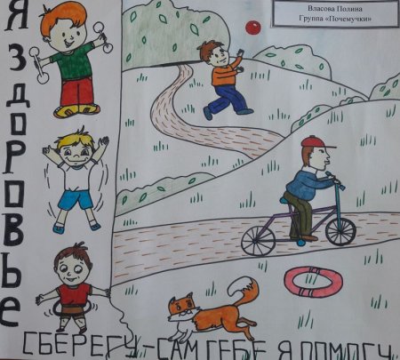 Рисунок сам себе я помогу и здоровье сберегу