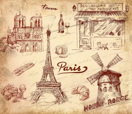 Коллаж на тему Франция