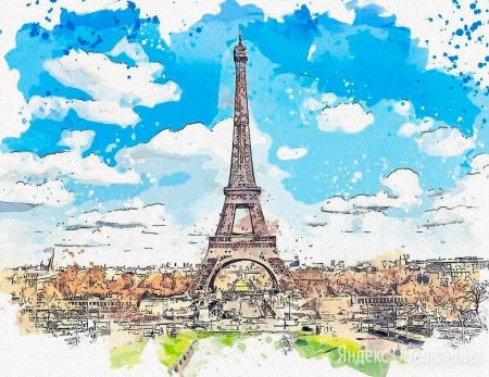 Скетч Франция Эйфель