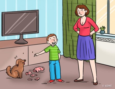 Ложь рисунок