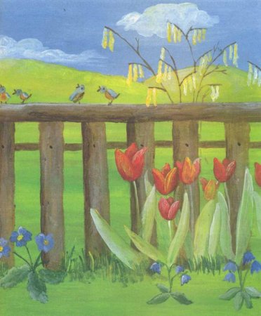 Детские весенние пейзажи