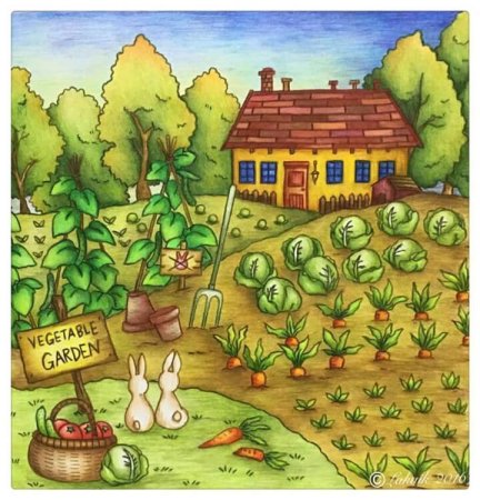 Огород для детей
