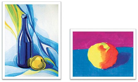 Контрастные цвета в живописи