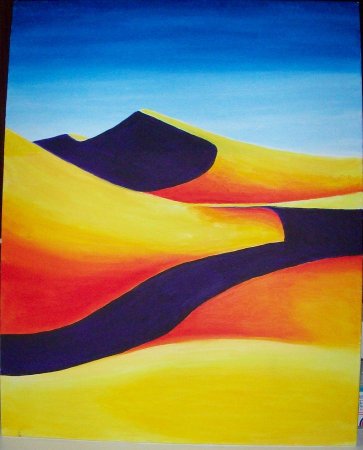 Контраст в живописи