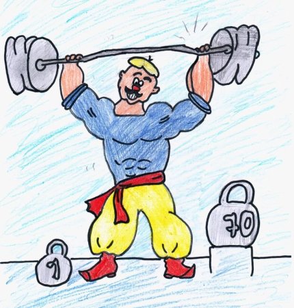 Спорт рисунок