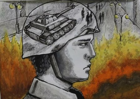 Память о войне рисунки