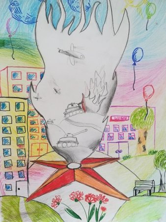 Конкурс рисунков вечный огонь