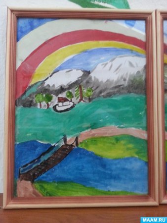 Рисунок на тему Осетия