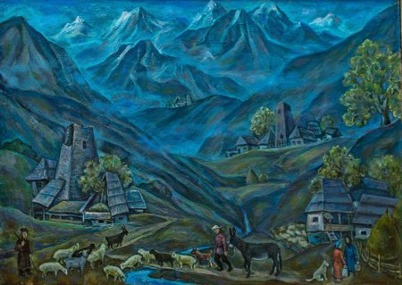 Дагестан сакля аул