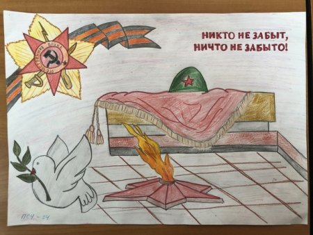 Рисунки посвященные Великой Отечественной