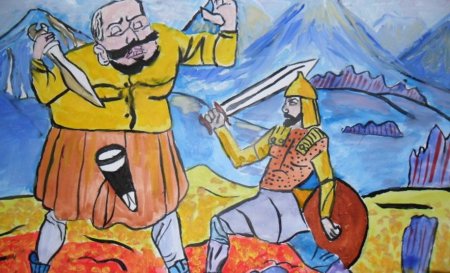 Осетинские сказки иллюстрации