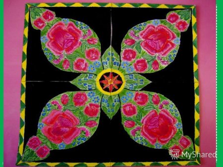 Изо мамин платок