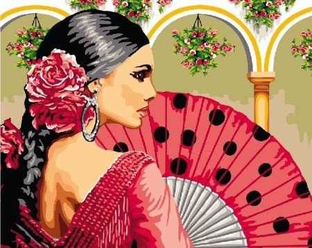 Испанский веер картина