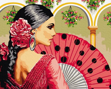 Испанский веер картина