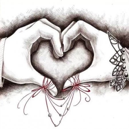 Любовь карандашом