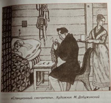 М Добужинский Станционный смотритель