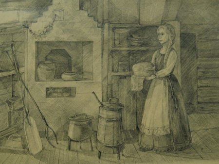 Иллюстрации к повести Станционный смотритель Пушкина