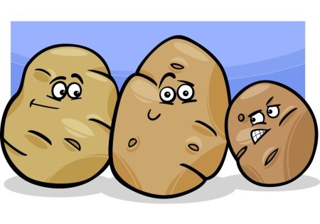 Плачущая картошка