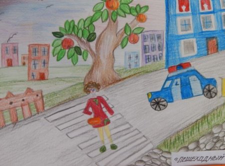Рисование моя улица