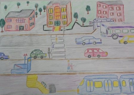Рисование моя улица