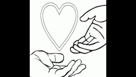 Плакат рука помощи