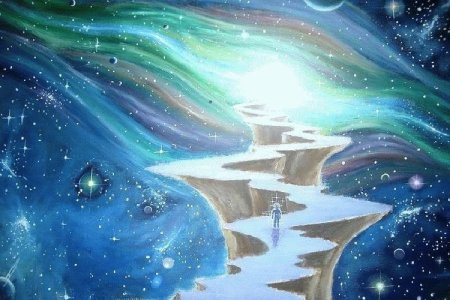 Космический астральный пейзаж