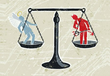 Чаша весов добра и зла
