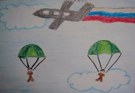 Рисование наша армия родная