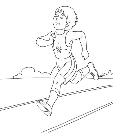 Спортивные раскраски