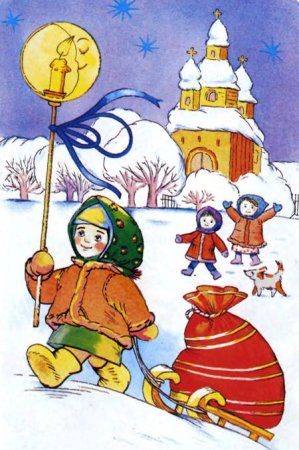 Рождество рисунок