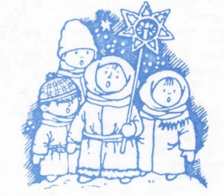 Коляда рисунки для детей