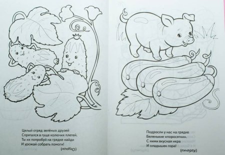 Книжка раскраска