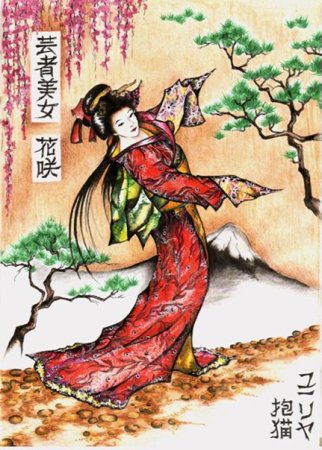 Японский стиль рисования