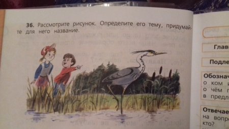 Рассмотрите рисунок. Определите тему