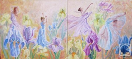 Вальс цветов иллюстрации