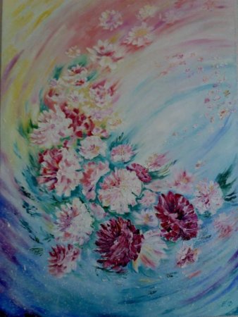 Интуитивное рисование акварелью