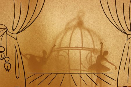 Театральный фон