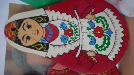 Башкирский фартук с орнаментом для детей