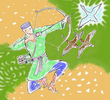 Татарская сказка камыр баты