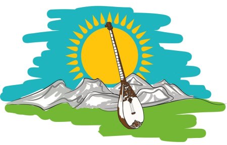 Рисунок на тему независимый Казахстан