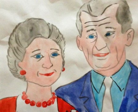 Портрет бабушки и дедушки