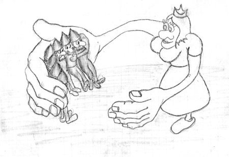 Пушкин сказка о мёртвой царевне и семи богатырях раскраска